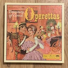 Vintage Reader's Digest Treasury of Great Operettas 9 Record Set w/Bonus Album picture