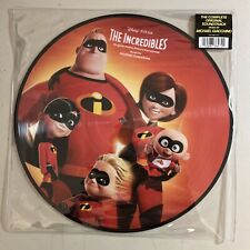 Disney The Incredibles Soundtrack Picture Disc New LP Vinyl Record picture