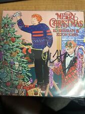 ELTON JOHN Merry Christmas Ed Sheeran & Elton John Autographed 2 DVD picture