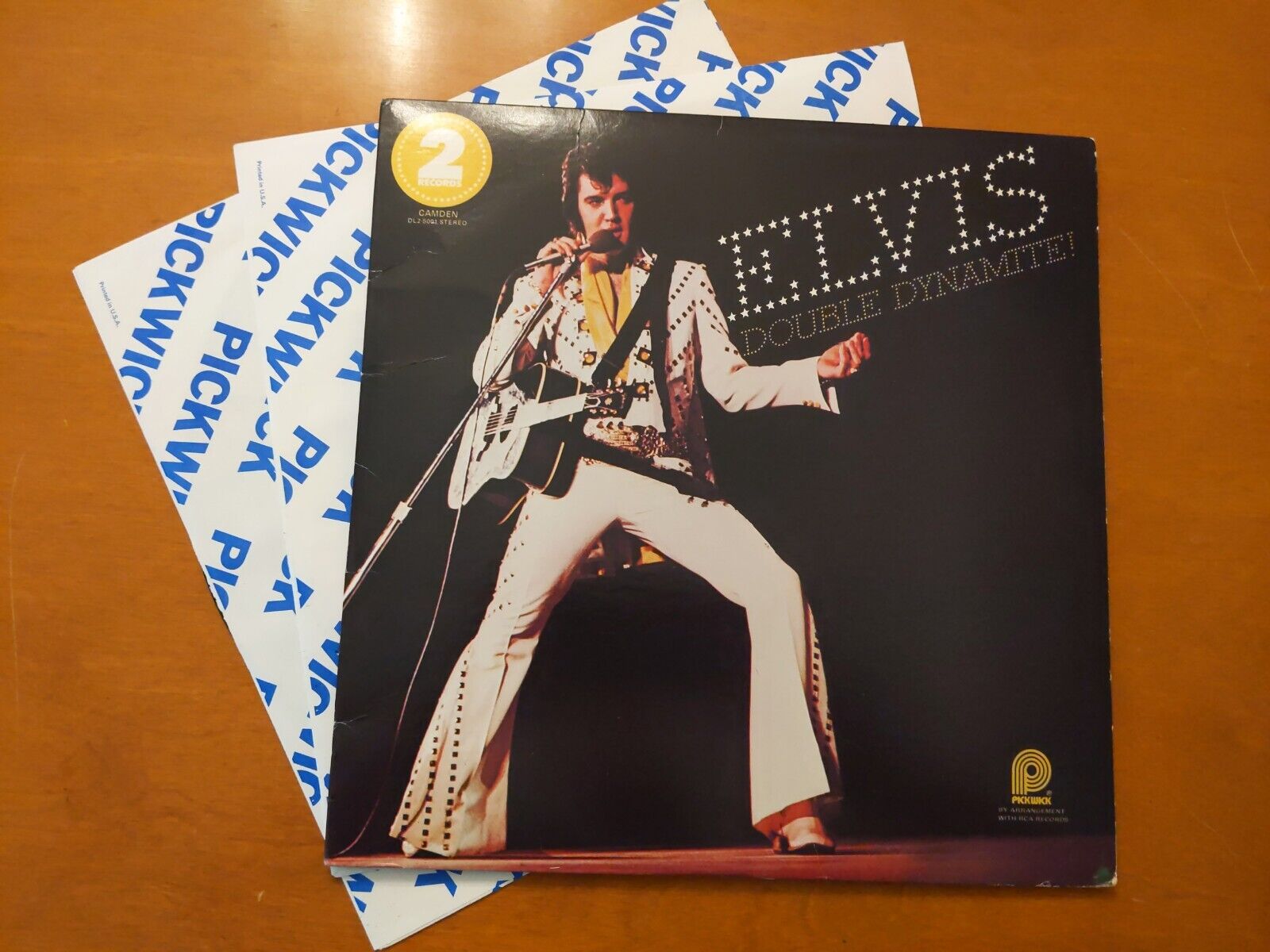 Elvis Presley Vintage Vinyl - Double Dynamite 1975 RCA Double LP DL2-5001 VG+