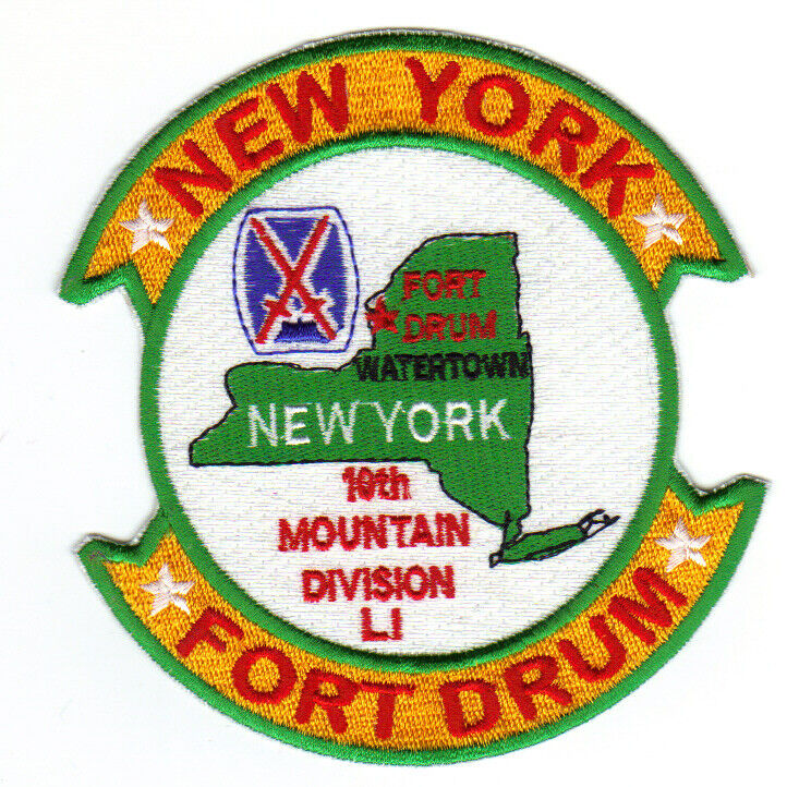 FORT DRUM, NEW YORK, 10TH MOUNTAIN DIVISION      Y