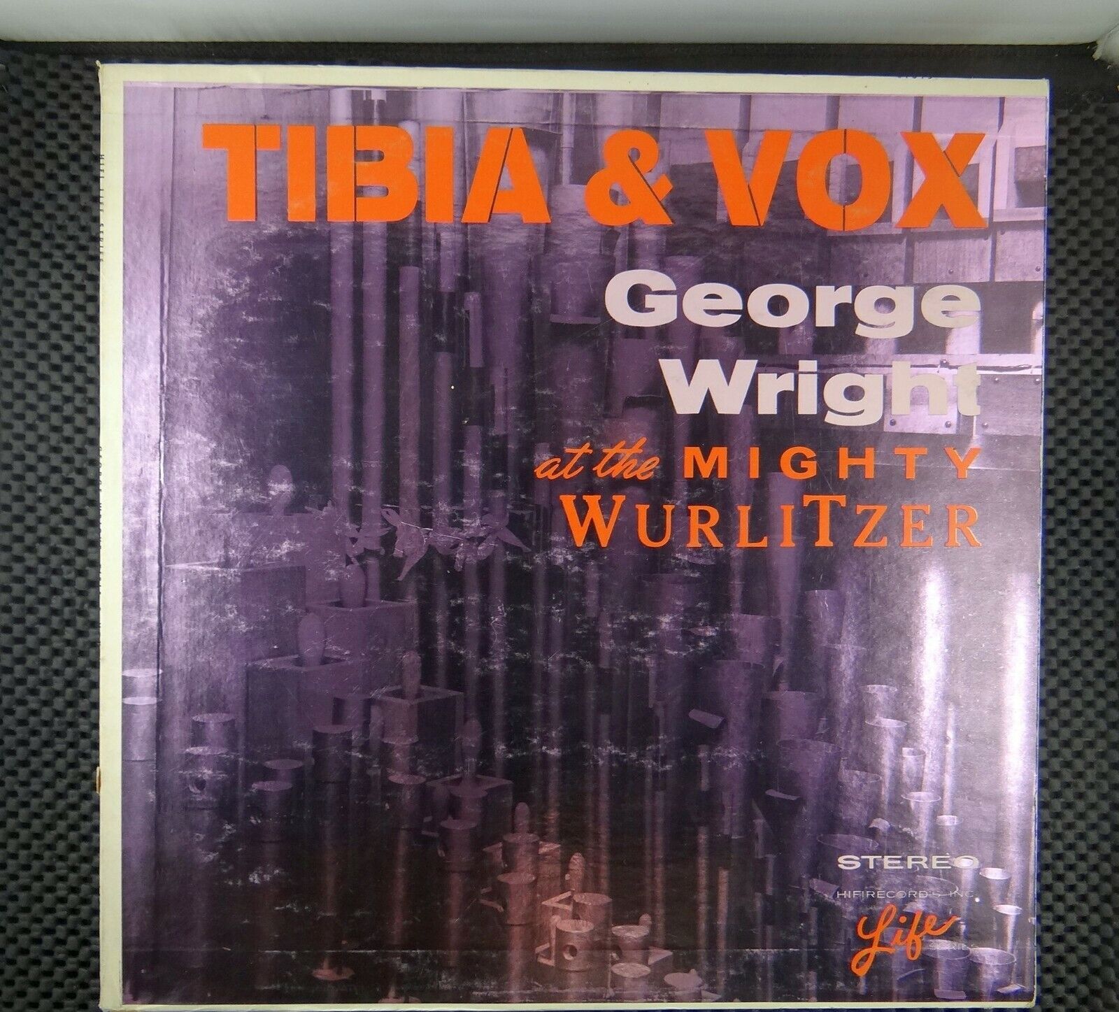 Tibia And Vox: George Wright At The Mighty Wurlitzer (HiFi Records ‎– L 1015)