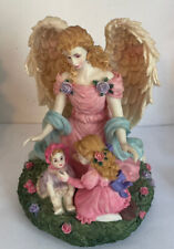 Vintage Angel With Children Music Box Tune:Mozart’s Lullaby picture