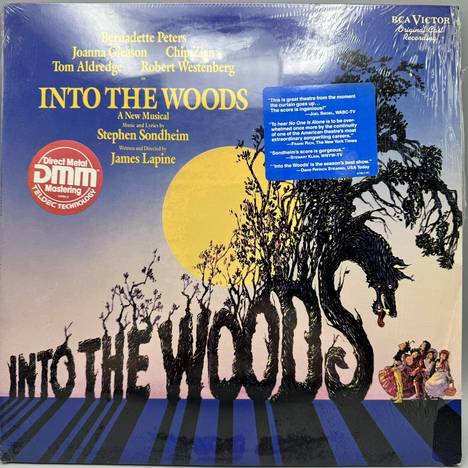 Into The Woods - Original Cast Recording - 1988 US First Pressing - Ex Condition