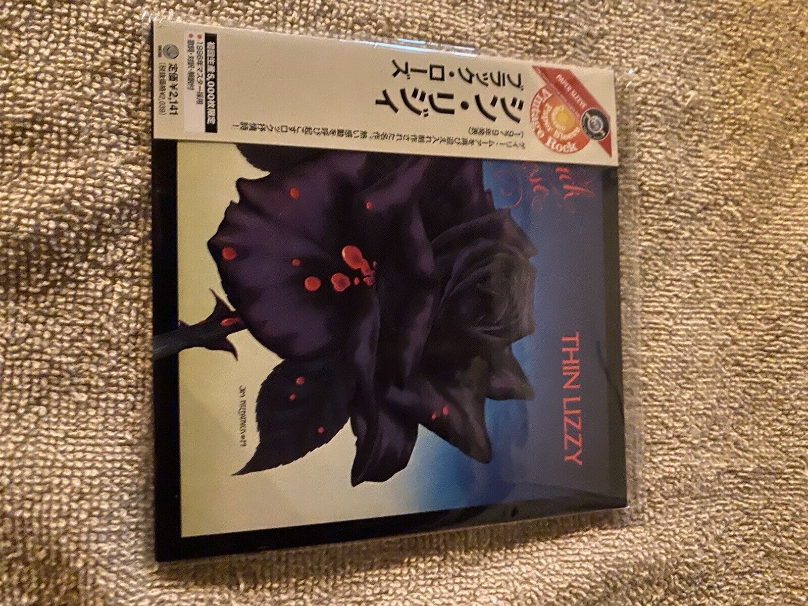 Thin Lizzy Black Rose Japan mini lp sleeve cd