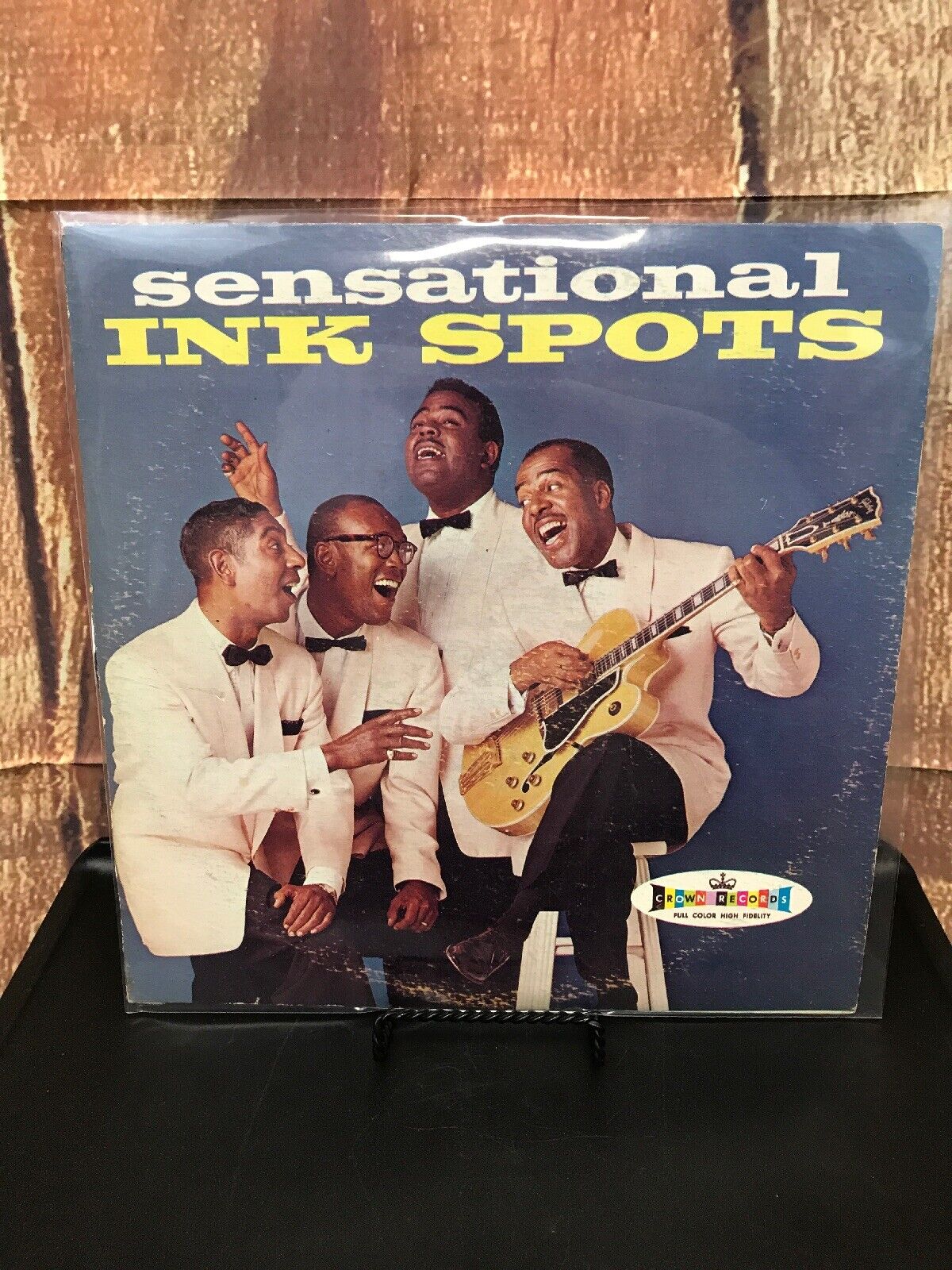 Charlie Owens Sensational Ink Spots Vinyl LP Crown Records CLP 5197
