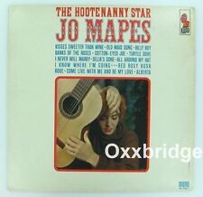 JO MAPES RARE The Hootenanny Star ORIGINAL 1st Press PHOTO COVER Kapp Mono March picture