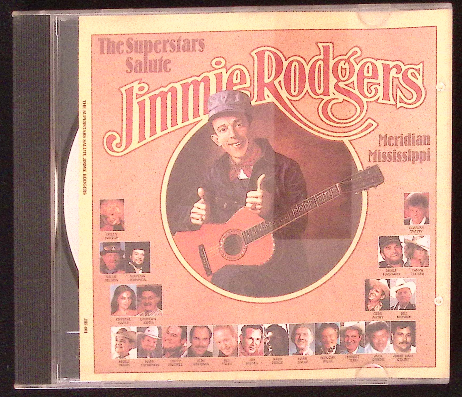 THE SUPERSTARS SALUTE JIMMIE RODGERS MERIDIAN MISSISSIPPI CD 922