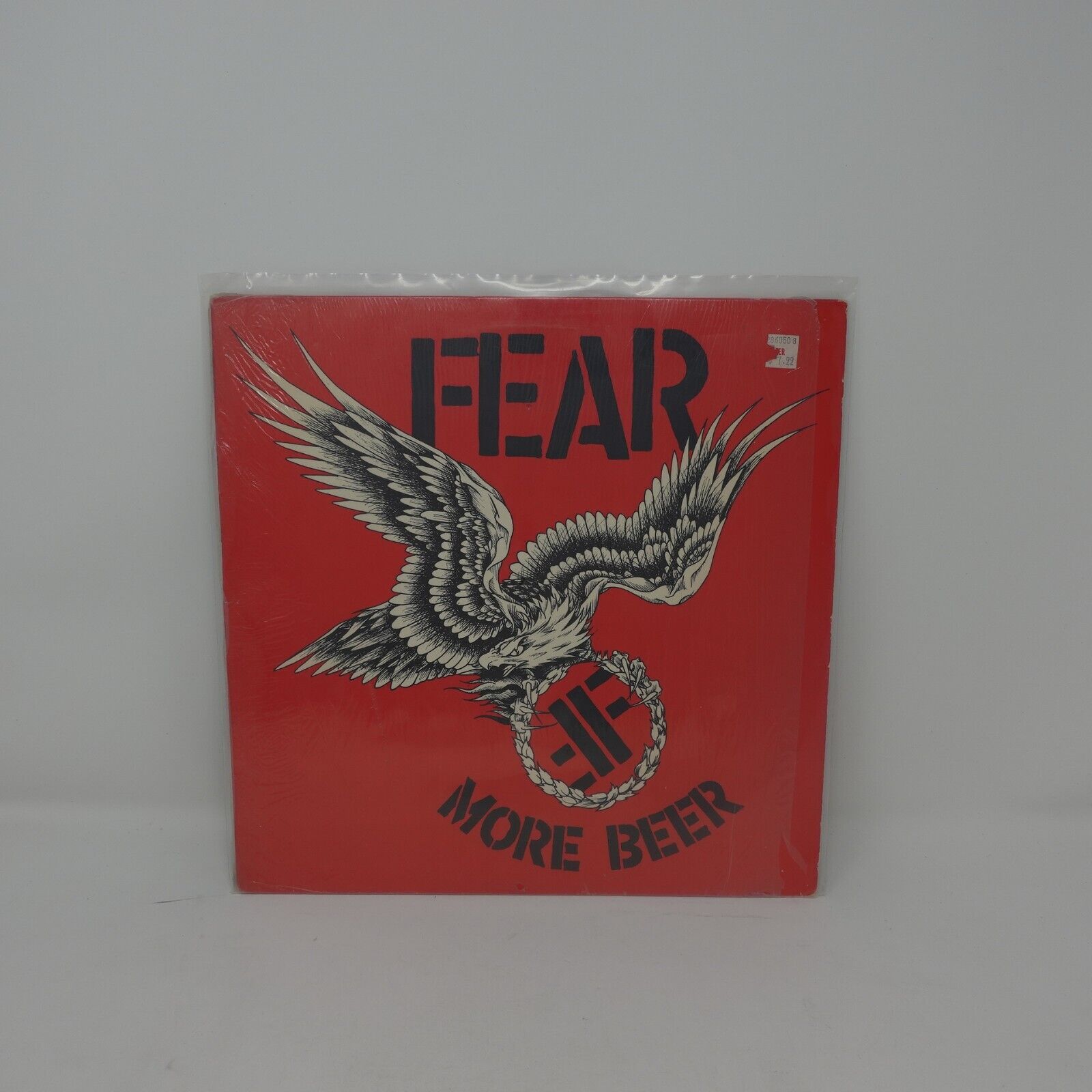 FEAR MORE BEER 1985 Vinyl Record - Rare Punk Rock Classic - Original Pressing