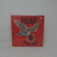 FEAR MORE BEER 1985 Vinyl Record - Rare Punk Rock Classic - Original Pressing picture
