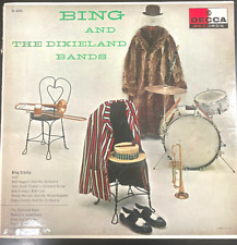 NM Vintage Vinly LP-  Bing And The Dixieland Bands DL 8493 Jazz Pop Record rare picture