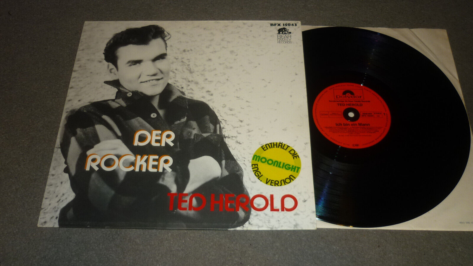 Ted Herold - I Am One Mann (The Rocker) - Bear Family Bfx 15043 D-1979 - VG+