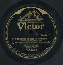 78tk-ethnic German Band-VICTOR 73560-Peasant Band-(Welcome to our native land) picture