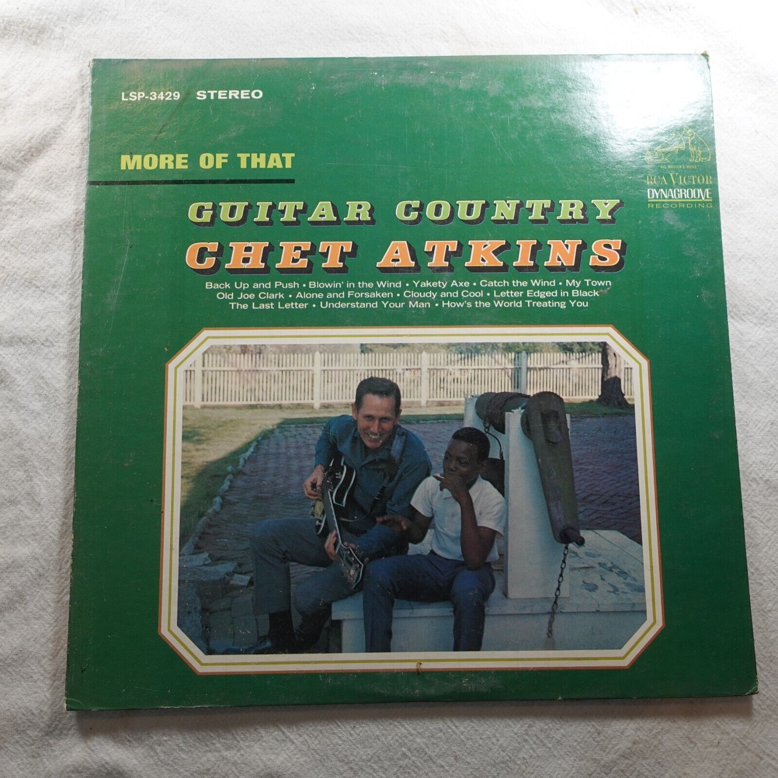 Chet Atkins Guitar Country   Record Album Vinyl LP