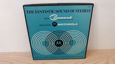 FANTASTIC SOUND OF STEREO COMMAND MOTOROLA FIVE LP RECORD ALBUMS RARE BOX picture