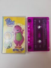 I Love To Sing With Barney Cassette Tape Vintage 1998 (Rare purple)  picture