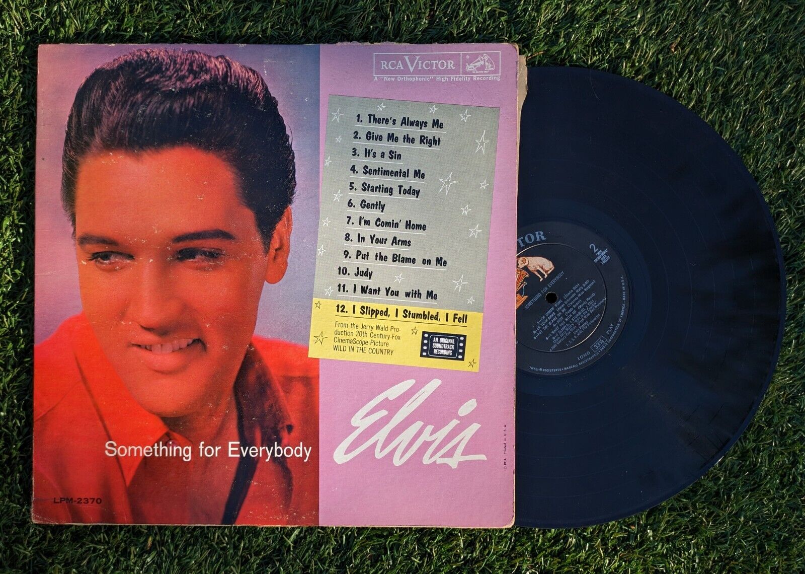 Elvis Presley: SOMETHING FOR EVERYBODY Vinyl