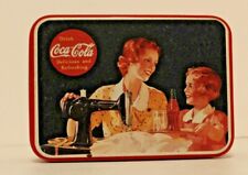 Vintage Coca Cola Tin Music Box Plays 