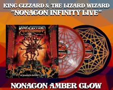 King Gizzard And The Lizard Wizard Nonagon Infinity Live AMBER GLOW Vinyl LP picture