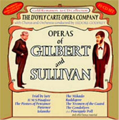 Gilbert and Sullivan - Operas of Gilbert and S... - Gilbert and Sullivan CD 8CVG