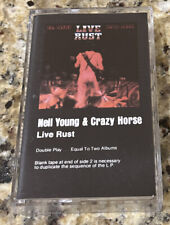 NEIL YOUNG & CRAZY HORSE LIVE RUST VINTAGE CASSETTE TAPE 1979 REPRISE picture