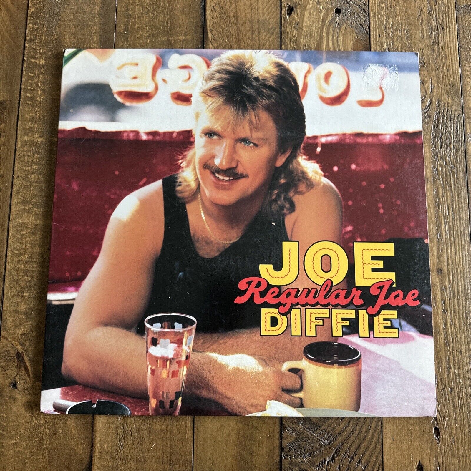 JOE DIFFIE - Regular Joe (1992) Vinyl, LP Epic E-47477 Country