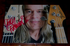 Tony Franklin Bassist Bass Guitar signed autographed photo The Firm Blue Murder picture