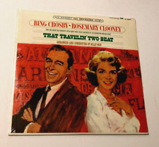 Vintage 60s Bing Crosby Clooney Travelin' Two Beat LP Album ST-2300 Record New picture