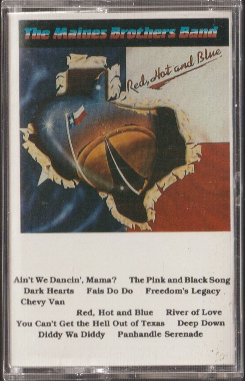 The Maines Brothers Band - Red Hot & Blue 1987 (Rare Audio Cassette) TSA-71637