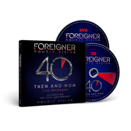Foreigner Double Vision: Then and Now - Live Reloaded (CD) Album with DVD