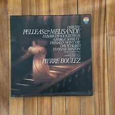 DeBussy: Pelleas & Melisande 3 Vinyl LP Box Set CBS Masterworks Pierre Boulez picture