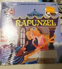 Disney Rapunzel 1970 LP Vinyl Disneyland Record and Book LLP-346 - NEW  picture