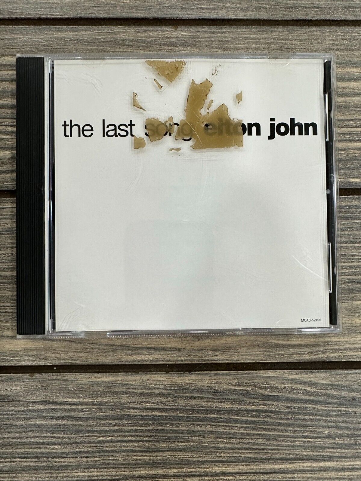 Vtg RARE Elton John The Last Song Promo CD Single 1992