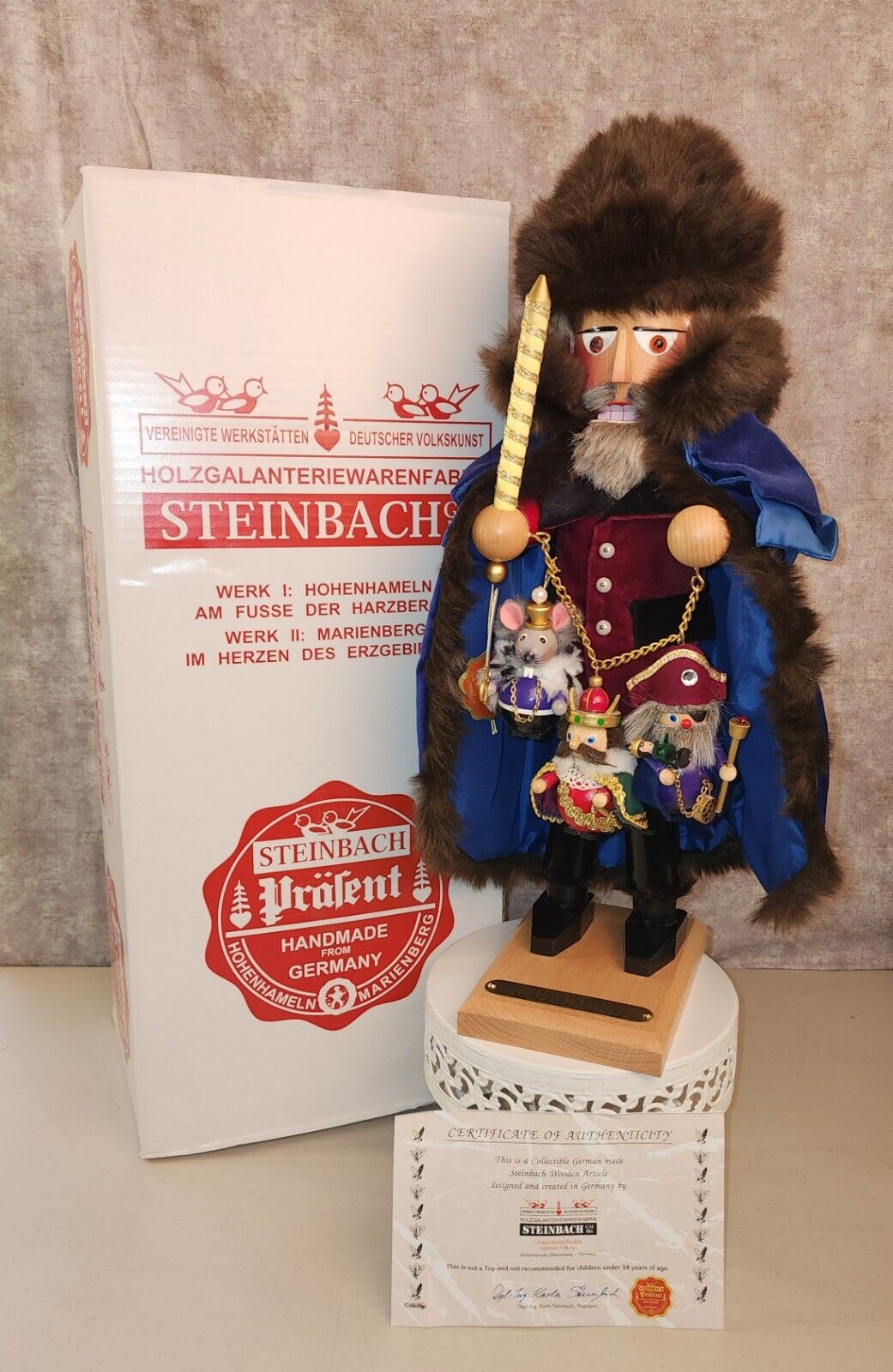 Steinbach Tchaikovsky Nutcracker Suite #1844 Germany Limited Ed 8,473/10,000 VTG