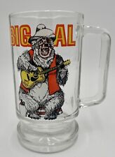 Disney Country Bears Band BIG AL Guitar Glass Mug Jamboree Vintage Beer Stein picture