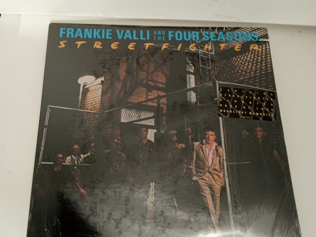 Frankie Valli and the Four Seasons Streetfighter LP vinyl UK MCA 1985 MCF3316