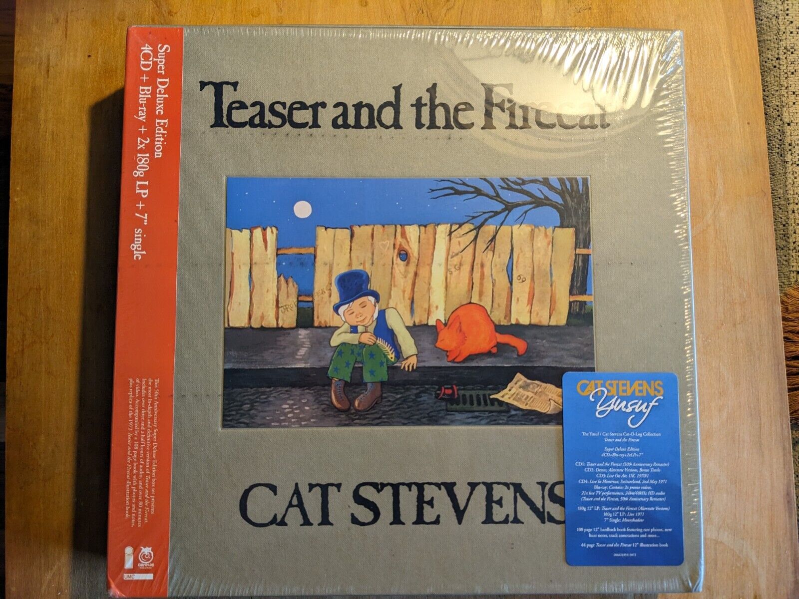 Cat Stevens Teaser And The Firecat Super Deluxe Edition 4CD + Blu-ray 2x LP...
