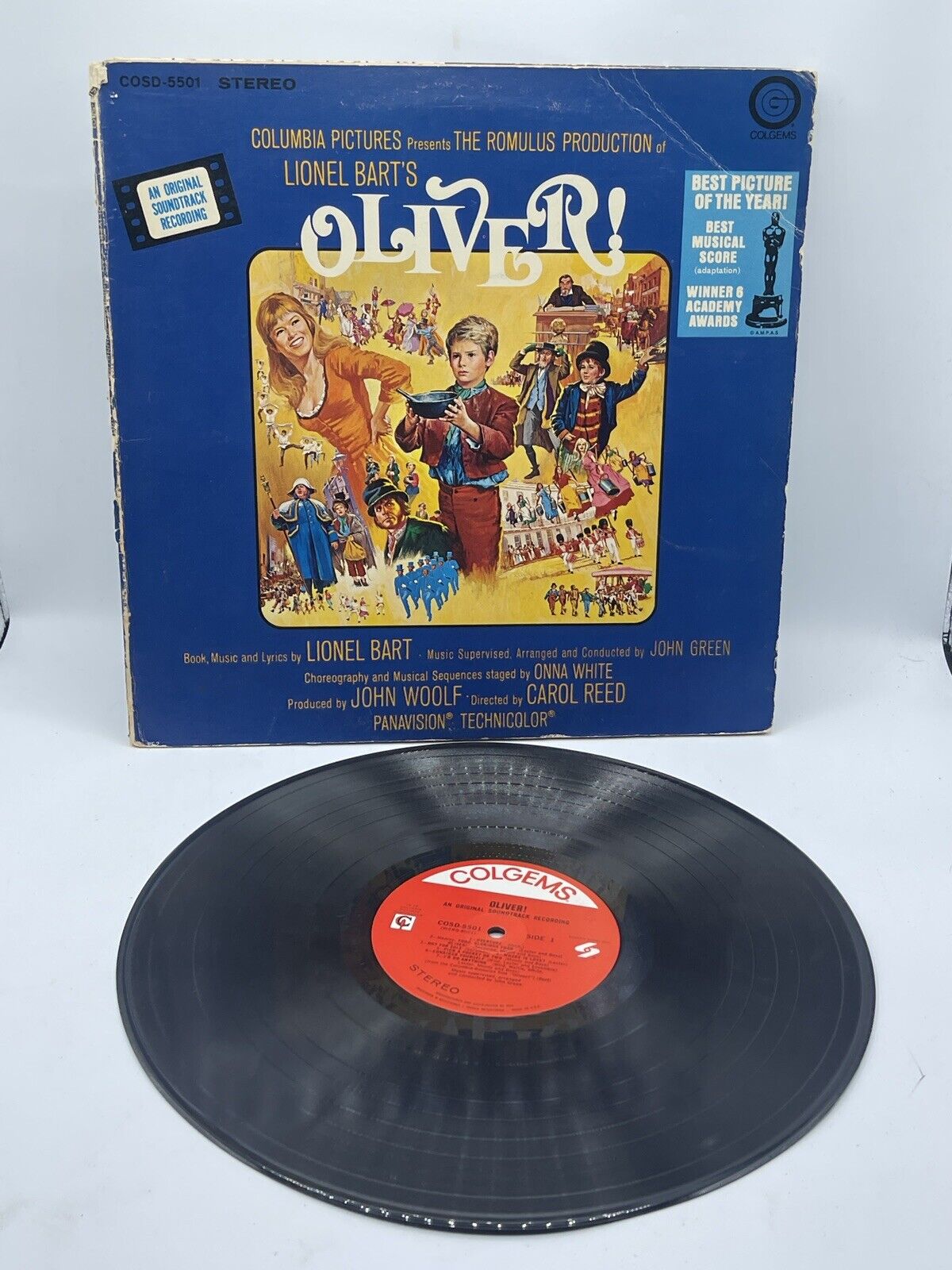 Oliver Original Movie Soundtrack 33RPM 12\