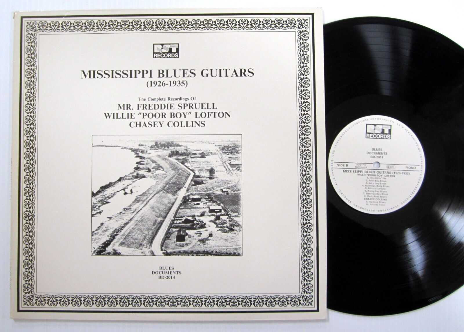 Mississippi Blues Guitars 1926-1935 LP MInt-  Dh 167