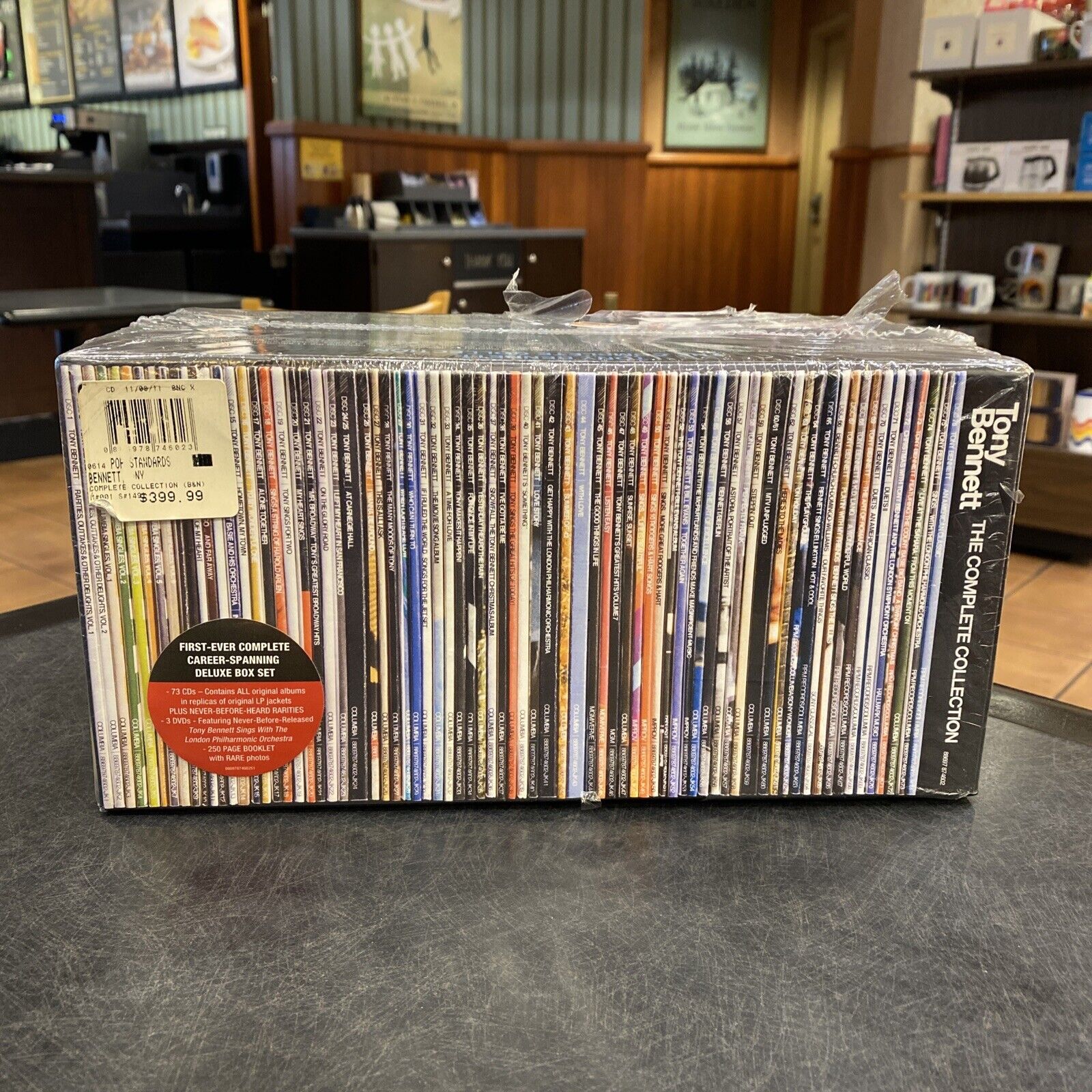 NEW Tony Bennett The Complete Collection Box Set 73 CDs/3 DVDs/Booklet $399.99