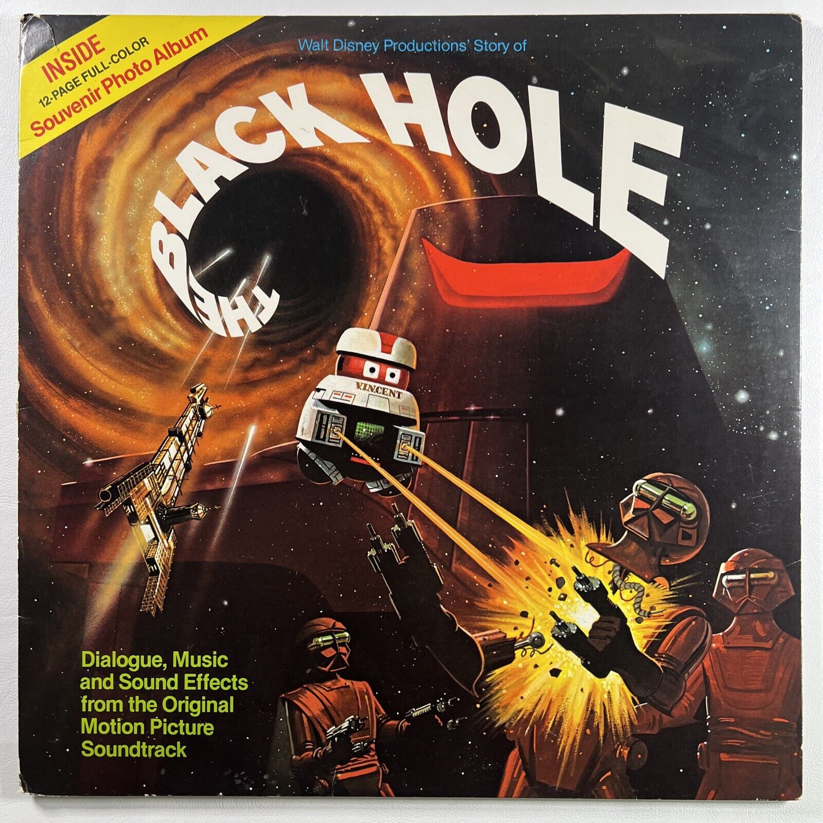 John Barry “Walt Disney Productions' Story Of The Black Hole” LP/3821 (EX) 1979