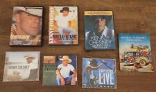 Kenny Chesney CD/DVD Collection Lot of 7 Pieces Very Good picture