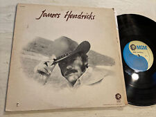 James Hendricks S/T LP MGM folk country Singer Songwriter EX picture