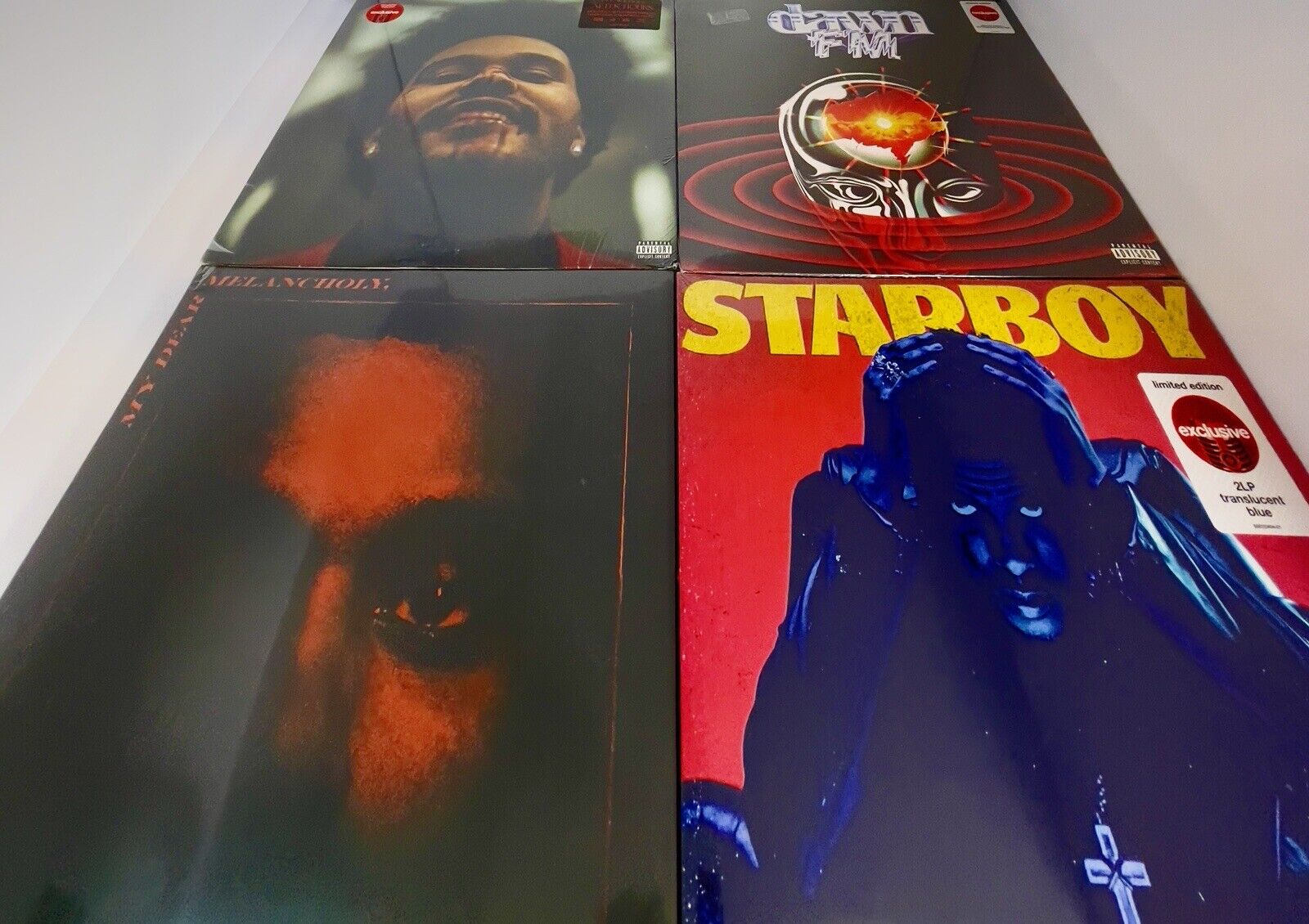 THE WEEKND Vinyl LP Lot - SEALED, Box Mailed, Two w min creases*READ