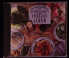 DINNER CLASSICS THE ITALIAN ALBUM CBS MASTERWORKS MARTHA STEWART RECIPES CD 2410 picture