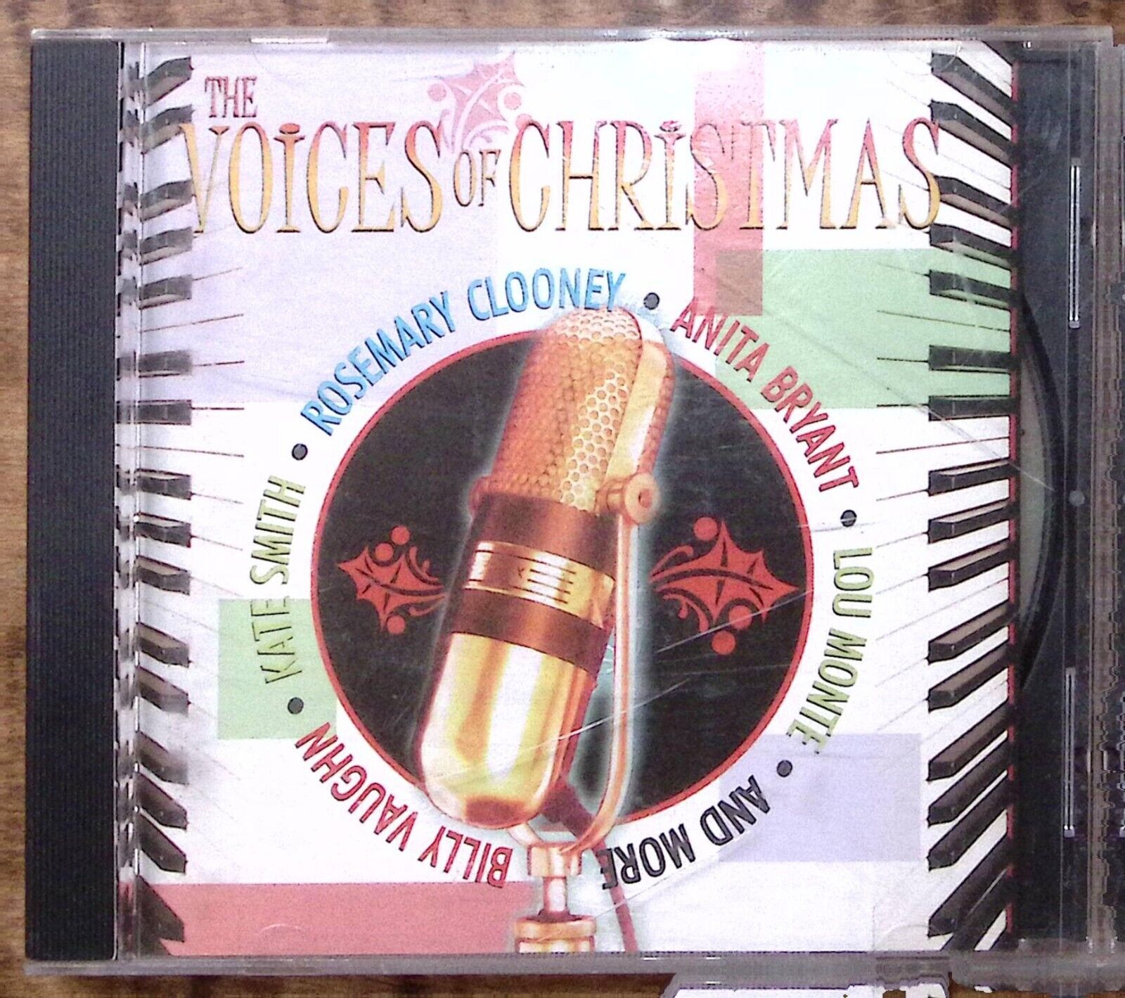 THE VOICES OF CHRISTMAS  KATE SMITH LOU MONTE BILLY VAUGHN AND MORE  CD 3016