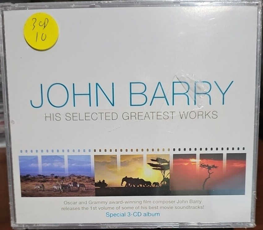 His Selected Greatest Works: Original Soundtrack by John Barry (Composer) CD