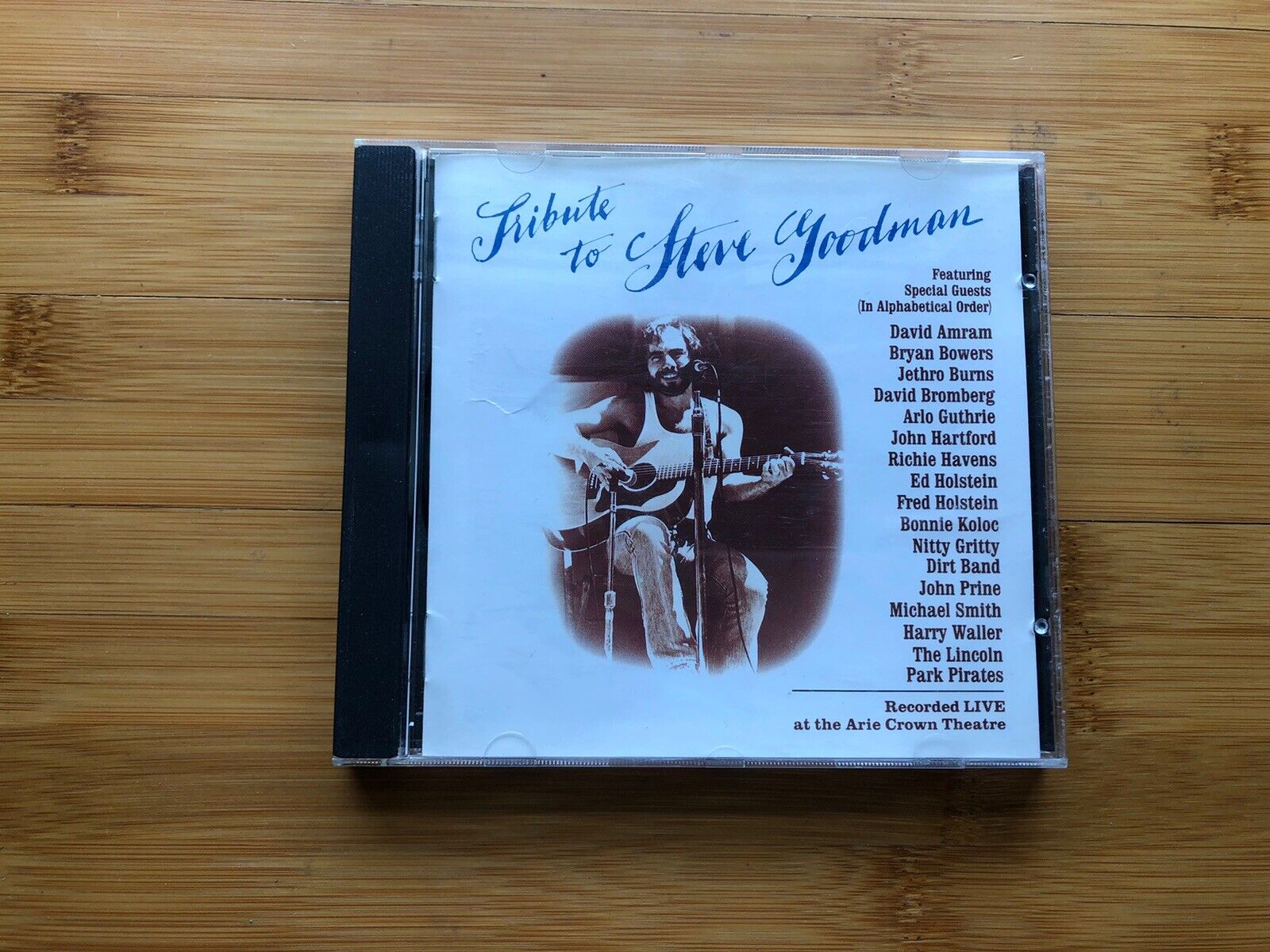 TRIBUTE TO STEVE GOODMAN (CD)  1989  RARE  JOHN PRINE + BONNIE RAITT + MORE