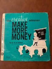 BB Goldner-Why Creative Salesmen Make More Money 1963 BRC-126 Vinyl 12'' Vintage picture