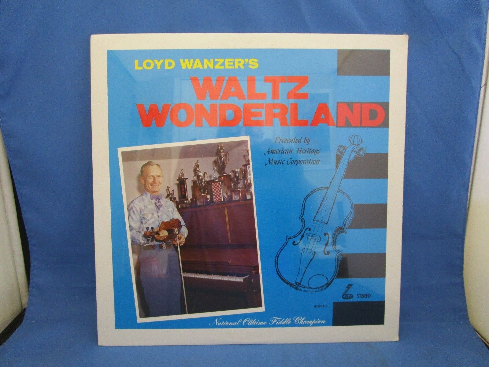 LOYD WANZER'S WALTZ WONDERLAND RECORD ALBUM LP 33 VINTAGE 1969 AH4079